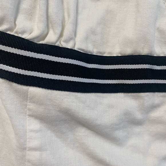 Esprit White Linen Halter Dress Size 10 - Picture 8 of 10